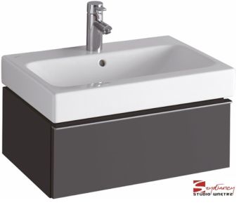  - GEBERIT iCon Szafka wisząca podumywalkowa 59,2x47,6 cm lava mat 502310JK1 - 502.310.JK.1 - Łazienki Szydłowski