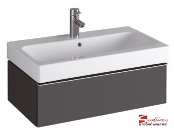  - GEBERIT iCon Szafka wisząca podumywalkowa 74x47,6 cm, lava mat 502311JK1 - 502.311.JK.1 - Łazienki Szydłowski