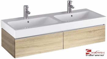  - GEBERIT ICON Szafka wisząca podumywalkowa 118,4x47,6 cm dąb naturalny 502314JH1 - 502.314.JH.1 - Łazienki Szydłowski