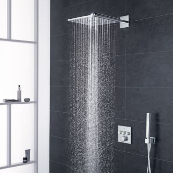 - GROHE-Grohtherm SmartControl Perfect zestaw prysznicowy z termostatem i deszczownicą chrom 34706000 - 34706000 - Łazienki Szydłowski