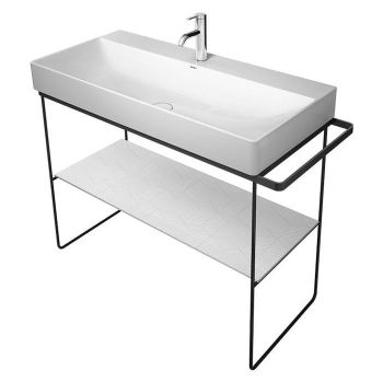 - DURAVIT DuraSquare Stelaż metalowy stojący 106,5x45,1 cm czarny mat 0031034600 - 0031034600 - Łazienki Szydłowski