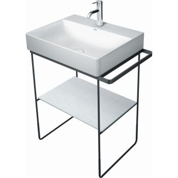  - DURAVIT DuraSquare Stelaż metalowy stojący 66,5x45,1 cm czarny mat 0031014600 - 0031014600 - Łazienki Szydłowski