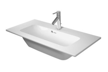  - DURAVIT ME by Starck Umywalka meblowa Compact 83x40 cm biały połysk z powłoką wondergliss 23428300001 - 23428300001 - Łazienki Szydłowski
