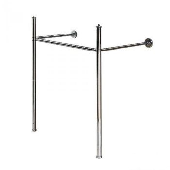  - DURAVIT Vero Stelaż pod umywalkę, chrom 0030661000 - 0030661000 - Łazienki Szydłowski