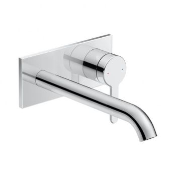 - DURAVIT C.1 bateria umywalkowa wylewka 22,5 cm chrom C11070004010 - C11070004010 - Łazienki Szydłowski