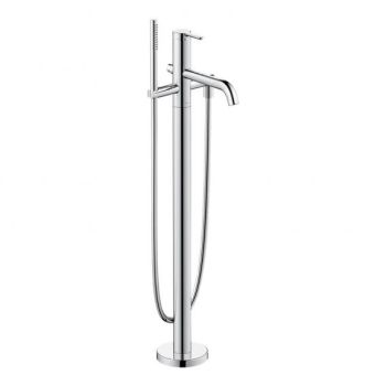  - DURAVIT C.1 bateria wannowa stojąca, chrom C15250000010 - C15250000010 - Łazienki Szydłowski