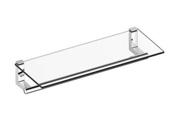 - KEUCO PLAN wieszak na ręcznik z półką szklaną 600 mm chrom 14975010000 - 14975010000 - Łazienki Szydłowski