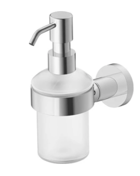 - DURAVIT D-Code Dozownik na mydło 6,9x14,5 cm chrom 0099161000 - 0099161000 - Łazienki Szydłowski