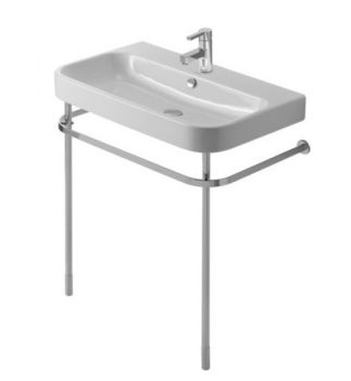  - DURAVIT Happy D.2 Stelaż do umywalki 2318120000, chrom  -  0030791000 - 0030791000 - Łazienki Szydłowski