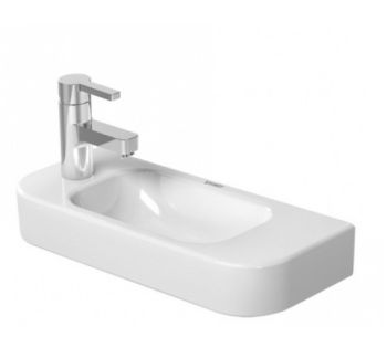  - DURAVIT Happy D2 Umywalka wisząca mała 50 x 22 cm biały połysk z powłoką wondergliss 07115000091 - 07115000091 - Łazienki Szydłowski