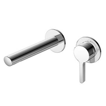 - KEUCO Edition 400 bateria umywalkowa ścienna, wylewka 18,7 cm chrom 51516010201 - 51516010201 - Łazienki Szydłowski