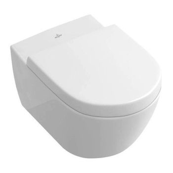  - VILLEROY&BOCH Subway 2.0 miska wisząca wc 37 x 56 cm biała z CeramicPlus 5614R0R1 - 5614R0R1 - Łazienki Szydłowski