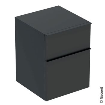  - GEBERIT ICON Szafka wisząca boczna 45x47,6 cm lava mat 502315JK1 - 502.315.JK.1 - Łazienki Szydłowski