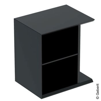  - GEBERIT iCON XS Szafka wisząca boczna 37x27,3 cm, lava mat 502325JK1 - 502.325.JK.1 - Łazienki Szydłowski