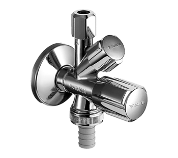 SCHELL Comfort zawór kombinowany  1/2 X 3/8 X 3/4 chrom 035510699 035510699 od 