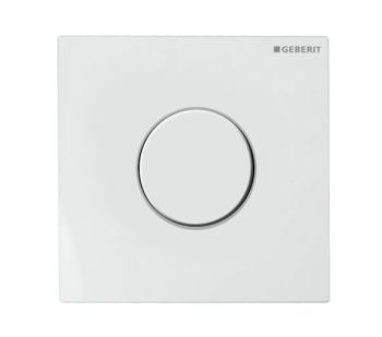 - GEBERIT Sigma 01 zawór spłukujący do pisuaru ręczny biały  116011115 - 116.011.11.5 - Łazienki Szydłowski