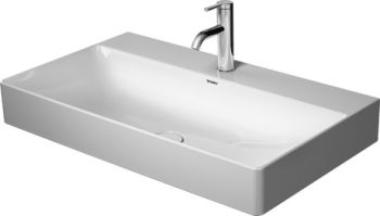 DURAVIT DuraSquare umywalka meblowa 80x47 cm biały połysk z powłoką wondergliss 23538000411 23538000411 od 