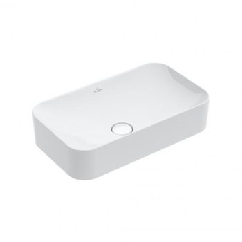  - VILLEROY&BOCH Finion umywalka nablatowa 60 x 35 cm biała z powłoką ceramicplus 414361R1 - 414361R1 - Łazienki Szydłowski