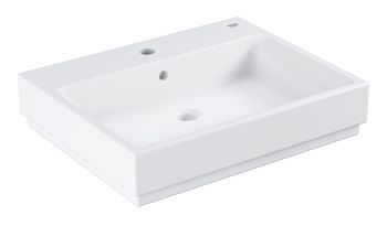 - GROHE-Cube Ceramic Umywalka 60x49 cm biała z powłoką PureGuard 3947700H - 3947700H - Łazienki Szydłowski