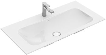  - VILLEROY&BOCH Finion Umywalka meblowa 100 x 50 cm biała z powłoką CeramicPlus 4164ABR1 - 4164ABR1 - Łazienki Szydłowski