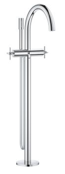 - GROHE-Atrio bateria wannowa wolnostojąca chrom 25044003 - 25044003 AT - Łazienki Szydłowski