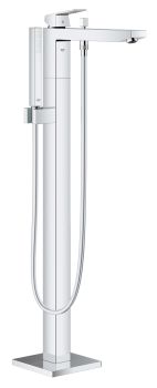  - GROHE-Eurocube Wolnostojąca bateria wannowa chrom 23672001 - 23672001 - Łazienki Szydłowski