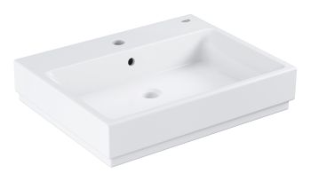 - GROHE-Cube Ceramic Umywalka wisząca 60 x 49 cm biały połysk 3947300H - 3947300H - Łazienki Szydłowski