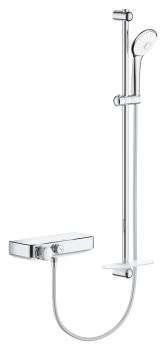  - GROHE-Grohtherm Bateria prysznicowa z termostatem, z zestawem prysznicowym chrom 34721000 - 34721000 - Łazienki Szydłowski