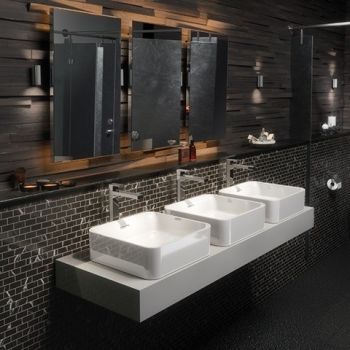  - IDEAL STANDARD Strada II Umywalka nablatowa 40x40 cm, z przelewem, bez otworu na baterię, biała T296301 - T296301 - Łazienki Szydłowski