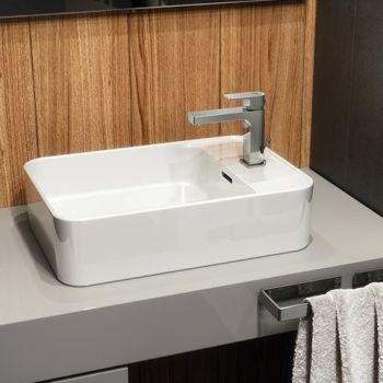  - IDEAL STANDARD Strada II Umywalka 45 x 27 cm, z otworem po prawej stronie, z przelewem biała T299401 - T299401 - Łazienki Szydłowski