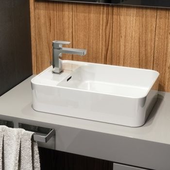  - IDEAL STANDARD Strada II Umywalka 45 x 27 cm, z otworem po lewej stronie, z przelewem biała T299501 - T299501 - Łazienki Szydłowski