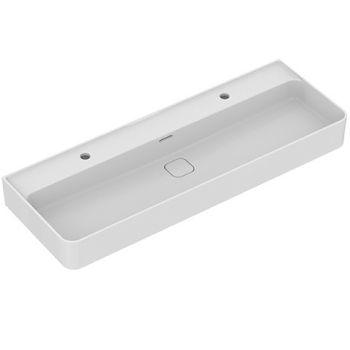  - IDEAL STANDARD Strada II Umywalka szlifowana 120x43cm z przelewem, z 2 otworami na baterię, biała T364801 - T364801 - Łazienki Szydłowski