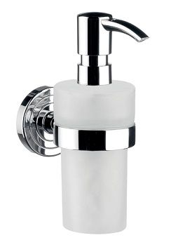 - EMCO Polo Dozownik do mydła w płynie z uchwytem, chrom 072100102 - 072100102 sk - Łazienki Szydłowski