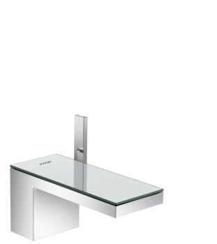  - HANSGROHE Axor MyEdition Bateria umywalkowa chrom / szkło lustrzane 47010000 - 47010000 - Łazienki Szydłowski
