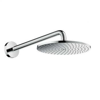  - HANSGROHE Raindance deszczownica 24 cm  z ramieniem  chrom 27607000 - 27607000 - Łazienki Szydłowski