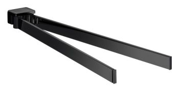 EMCO LOFT Wieszak 2 ramienny 410 mm w kolorze czarny mat 055013341 055013341 sk od 