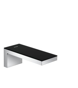  - Axor MyEdition wylewka wannowa 17,6 cm chrom / szkło czarne 47410600 - 47410600 - Łazienki Szydłowski