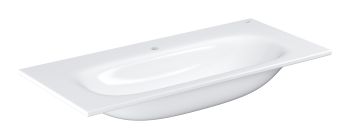 - GROHE-Essence Umywalka meblowa 100 x 46 cm biały połysk z powłoką PureGuard 3956600H - 3956600H - Łazienki Szydłowski
