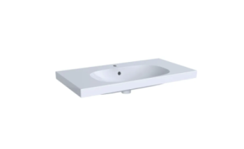  - GEBERIT Acanto Umywalka 90 x 48,2 cm biała 500623012 - 500.623.01.2 - Łazienki Szydłowski