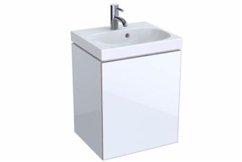 GEBERIT Acanto Szafka pod umywalkę 44,5x53,5 cm, korpus lakierowany połysk, biały 500608012 500.608.01.2 od 