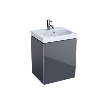  - GEBERIT Acanto Szafka pod umywalkę 44,5x53,5 cm, korpus lakierowany matowy, lava 500608JK2 - 500.608.JK.2 - Łazienki Szydłowski