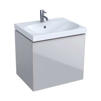  - GEBERIT Acanto Szafka pod umywalkę 59,5x53,5 cm, korpus lakierowany matowy, piaskowy 500609JL2 - 500.609.JL.2 - Łazienki Szydłowski