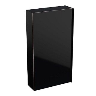  - GEBERIT Acanto Górna szafka 82x45 cm, korpus lakierowany matowy, czarny 500639161 - 500.639.16.1 - Łazienki Szydłowski