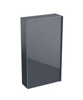  - GEBERIT Acanto Górna szafka 82x45 cm, korpus lakierowany matowy, lava 500639JK2 - 500.639.JK.2 - Łazienki Szydłowski