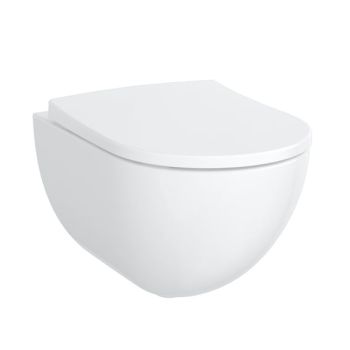  - GEBERIT Acanto Wisząca miska WC 35 x 51 cm biały połysk 500600012 - 500.600.01.2 - Łazienki Szydłowski