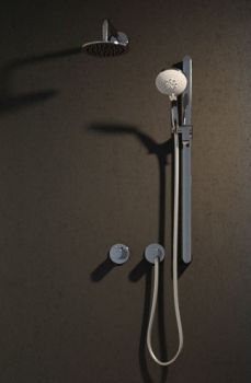  - KEUCO IXMO Zestaw natryskowy 9, chrom 59605010001 - 59605010001 sk - Łazienki Szydłowski