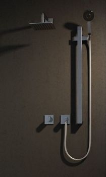  - KEUCO IXMO Zestaw natryskowy 10, chrom 59605010002 - 59605010002 sk - Łazienki Szydłowski