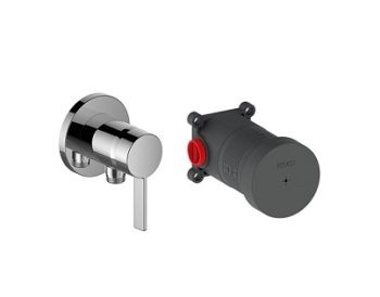  - KEUCO IXMO Zestaw bateria wannowo-prysznicowa podtynkowa z przyłączem węża  z funkcyjnym zestawem podtynkowym, chrom  59552019521 - 59552019521 - Łazienki Szydłowski