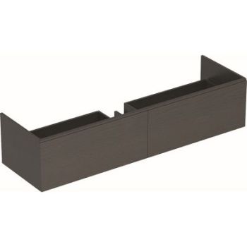 - GEBERIT Xeno2 Szafka pod umywalkę 160 cm, 2 szuflady, szary mat 500346431 - 500.346.43.1 - Łazienki Szydłowski