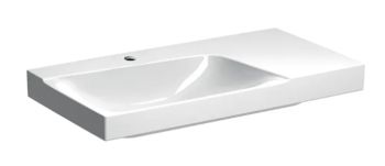  - GEBERIT Xeno2 Umywalka 90 x 48 cm prawa biały z powłoką keratect 500533011 - 500.533.01.1 - Łazienki Szydłowski